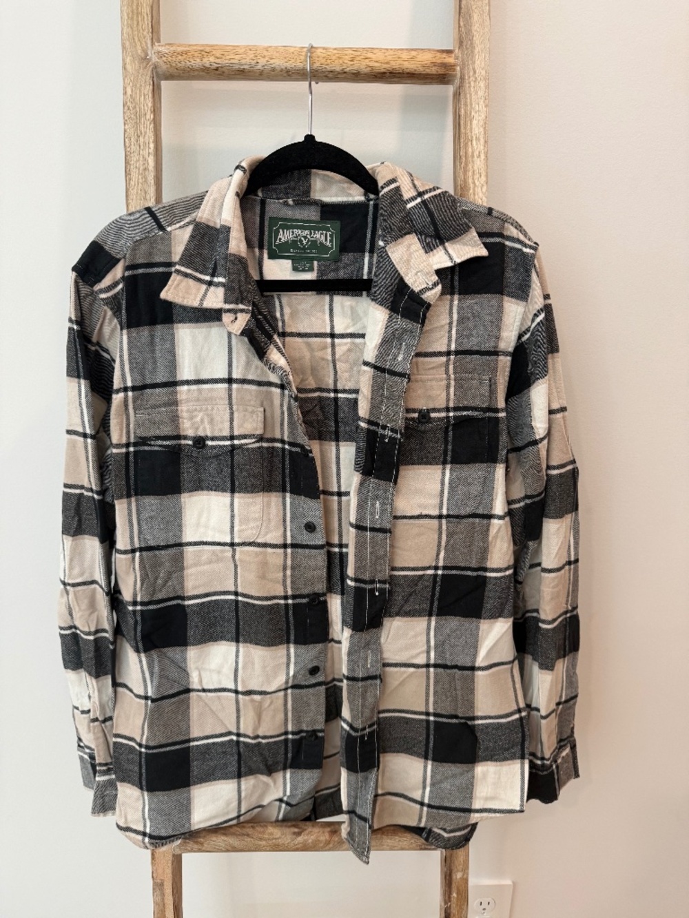 AE Plaid Button Up